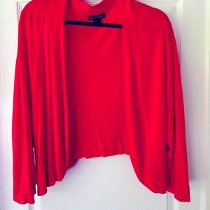 Jessica Howard Hot Pink Bolero Sweater. 3X